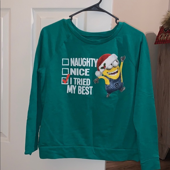 Minions Christmas Crewneck - Picture 1 of 4